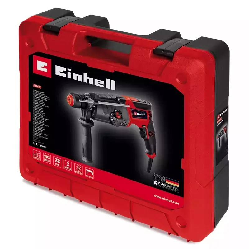 Löökpuur Einhell TE-RH 950 5F 950W SDS Max 3J 2,8cm