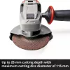 Nurklihvija Einhell Power X-Change TE-AG 18/115-2 Li - Solo 18 V