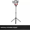 Juhtmeta lamp EINHELL TP-CL 18/3000 Li Set Solo — laetav töövalgusti, punane, müüakse ilma aku ja laadijata