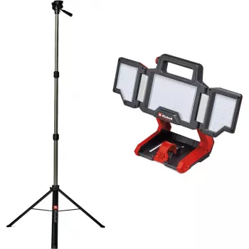 Juhtmeta lamp EINHELL TP-CL 18/3000 Li Set Solo — laetav töövalgusti, punane, müüakse ilma aku ja laadijata