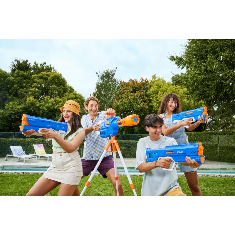 Zuru water blaster Mega Pulse Motor Soaker XSHOT — akutoitel motoriseeritud veeprits (mudel 118159)