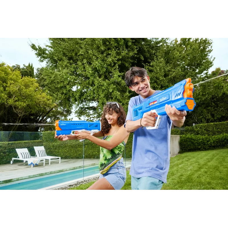 Zuru water blaster Mega Pulse Motor Soaker XSHOT — akutoitel motoriseeritud veeprits (mudel 118159)
