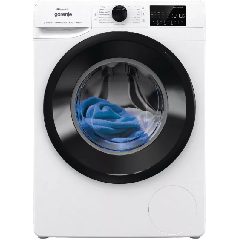 Gorenje WPNEI84A1TS pesumasin eestlaetav 8 kg 1400 p/min valge
