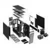 PC korpus Fractal Design Define 7 Midi Tower hall