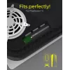 Jahutusradiaator ICY BOX IB-M2HS-PS5 PlayStation 5-le Must 27mm x 76mm x 9mm