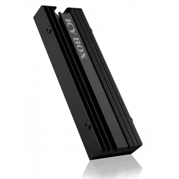 Jahutusradiaator ICY BOX IB-M2HS-PS5 PlayStation 5-le Must 27mm x 76mm x 9mm