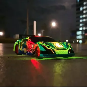 Raadio teel juhitav auto Simba-Dickie Dickie RC Laser Samurai mõõtkavas 1:20
