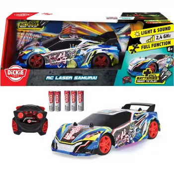 Raadio teel juhitav auto Simba-Dickie Dickie RC Laser Samurai mõõtkavas 1:20