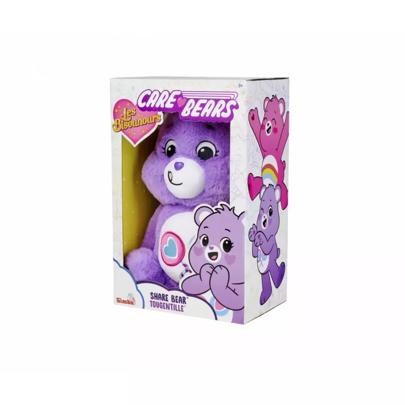 Plüüsist pehme mänguasi Simba-Dickie Care Bears Share Gern Bärchi 35 cm – kaisukarakteri mänguasi