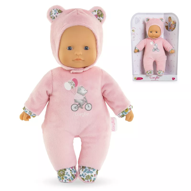 Pehme mängukaru Simba‑Dickie Corolle Mon Doudou Corolle Sweetheart roosa — mõnunuputüüp