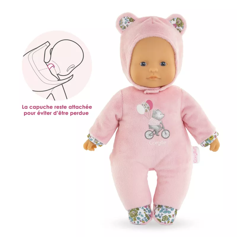 Pehme mängukaru Simba‑Dickie Corolle Mon Doudou Corolle Sweetheart roosa — mõnunuputüüp