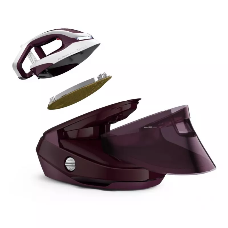Tefal Pro Express Vision GV9810 3000 W 1,1 L Durilium AirGlide Autoclean tallatüüp Punane, Valge