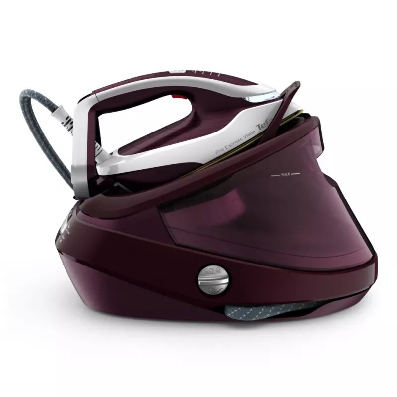 Tefal Pro Express Vision GV9810 3000 W 1,1 L Durilium AirGlide Autoclean tallatüüp Punane, Valge