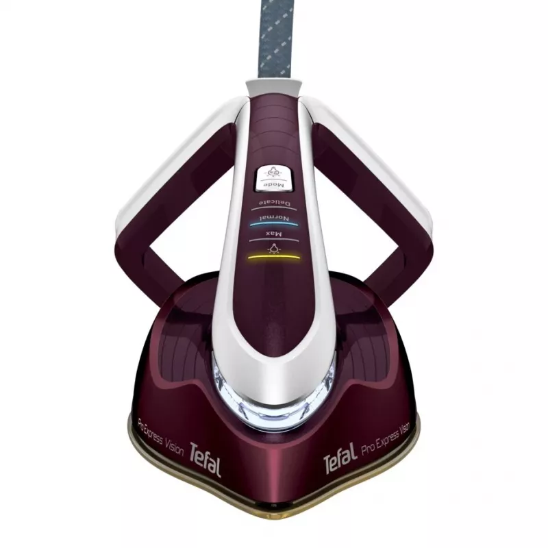 Tefal Pro Express Vision GV9810 3000 W 1,1 L Durilium AirGlide Autoclean tallatüüp Punane, Valge