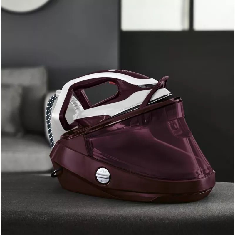 Tefal Pro Express Vision GV9810 3000 W 1,1 L Durilium AirGlide Autoclean tallatüüp Punane, Valge