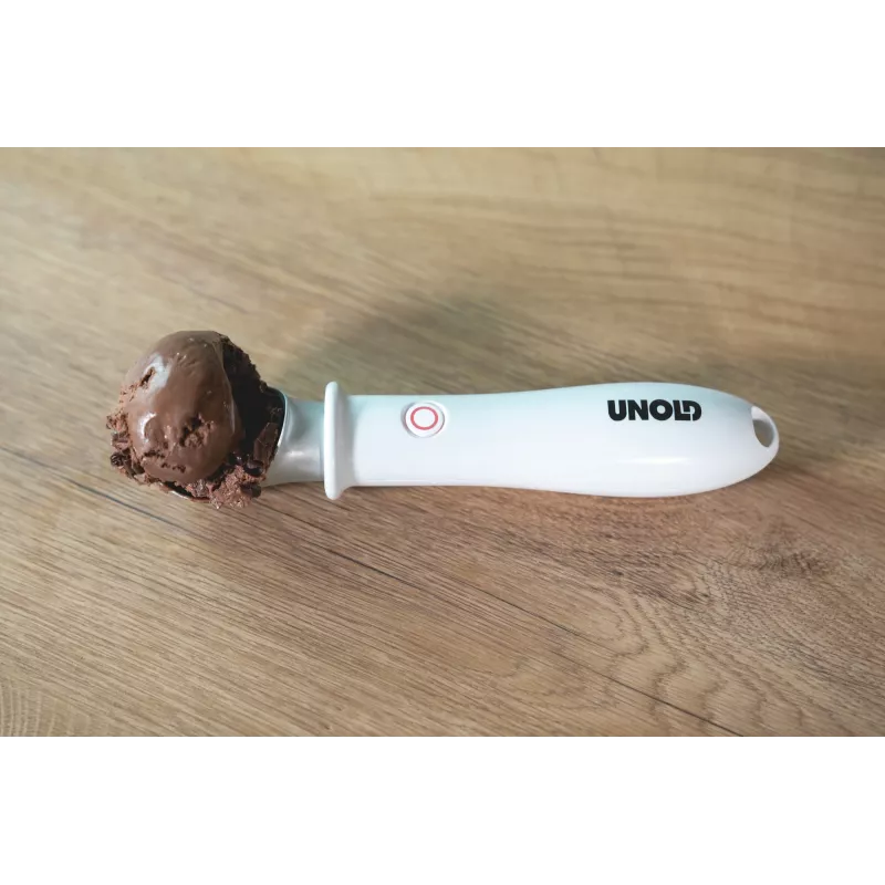 Disher scoop Unold 488990 4 mm Stainless steel plastik Valge