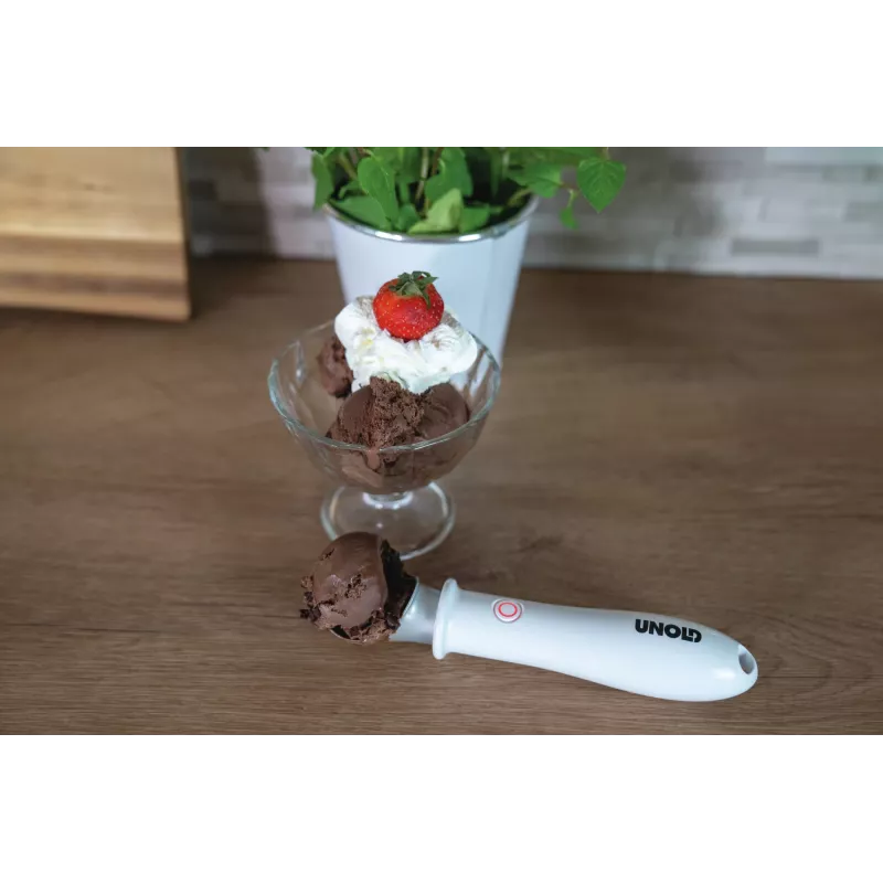 Disher scoop Unold 488990 4 mm Stainless steel plastik Valge