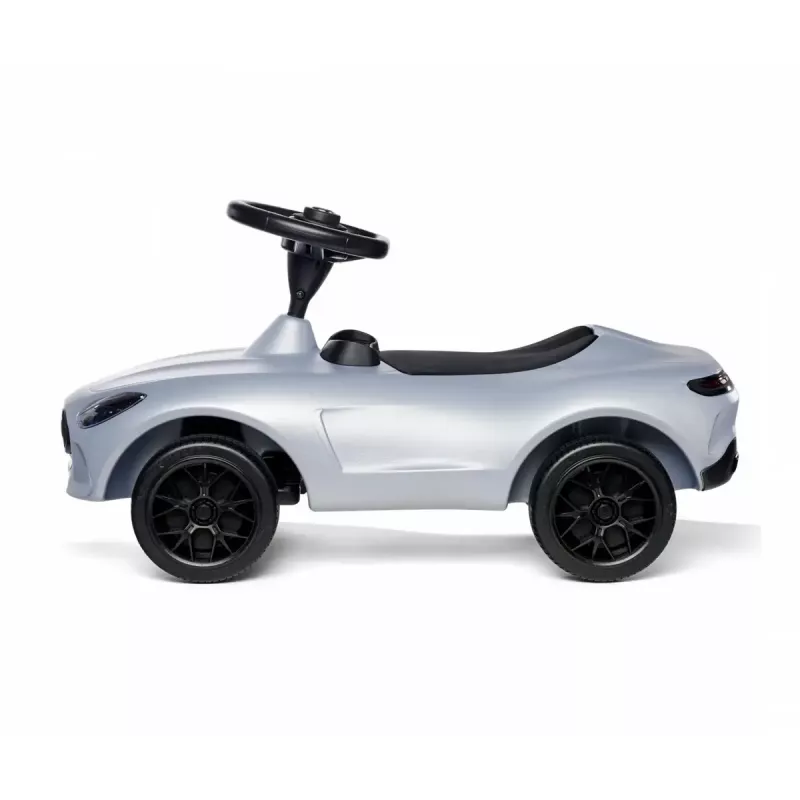 Sõidutav auto Simba-Dickie BIG Mercedes-AMG GT hõbedane/must – laste tõuke-/jalaga sõiduk