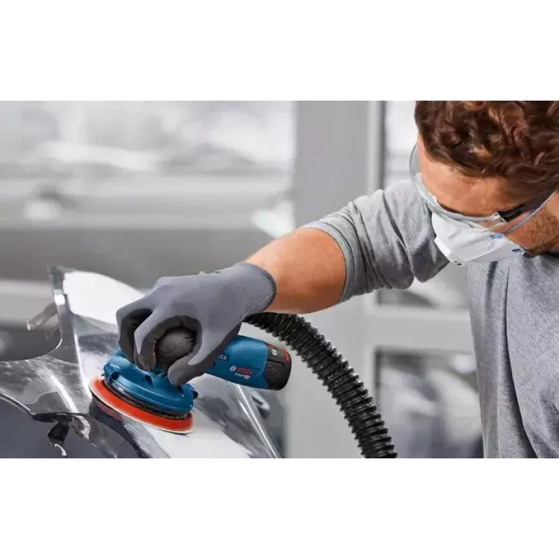 Bosch GEX 12V-125 Professional ketassander 10000 RPM 20000 OPM must, sinine, punane