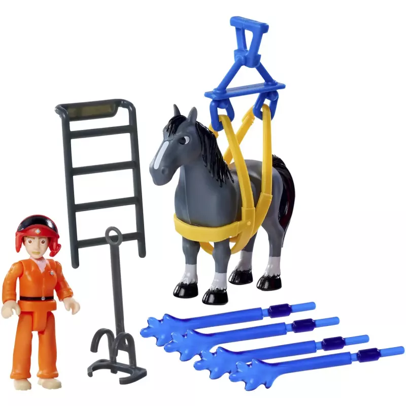 Mängusõiduk Simba‑Dickie Fireman Sam Fire Swift päästelennuki mudel 109252615, laste mängulennuk