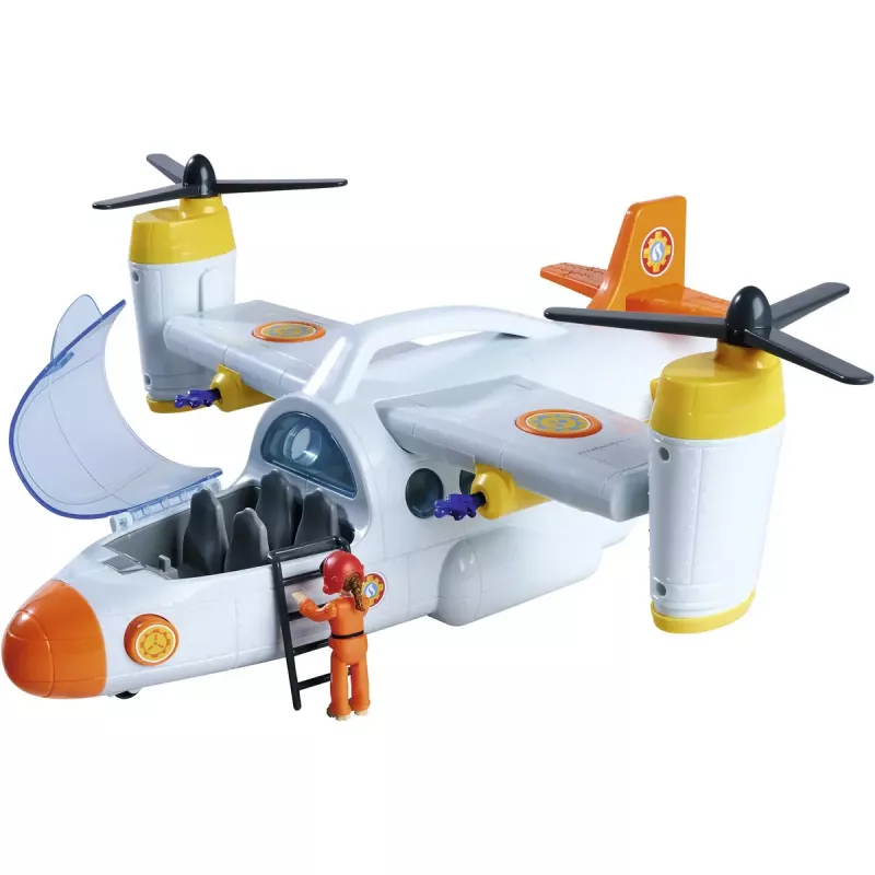 Mängusõiduk Simba‑Dickie Fireman Sam Fire Swift päästelennuki mudel 109252615, laste mängulennuk