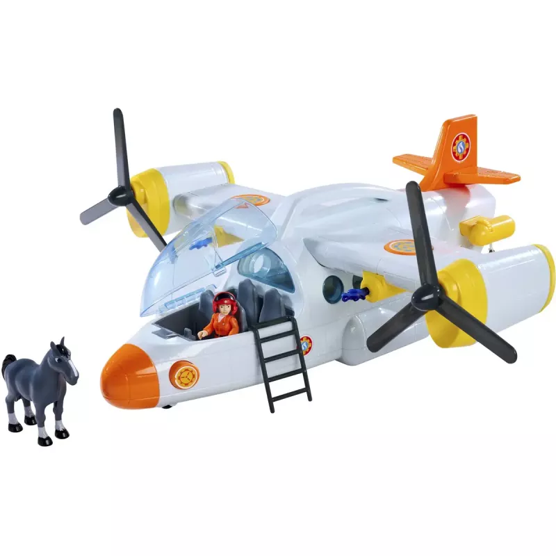 Mängusõiduk Simba‑Dickie Fireman Sam Fire Swift päästelennuki mudel 109252615, laste mängulennuk