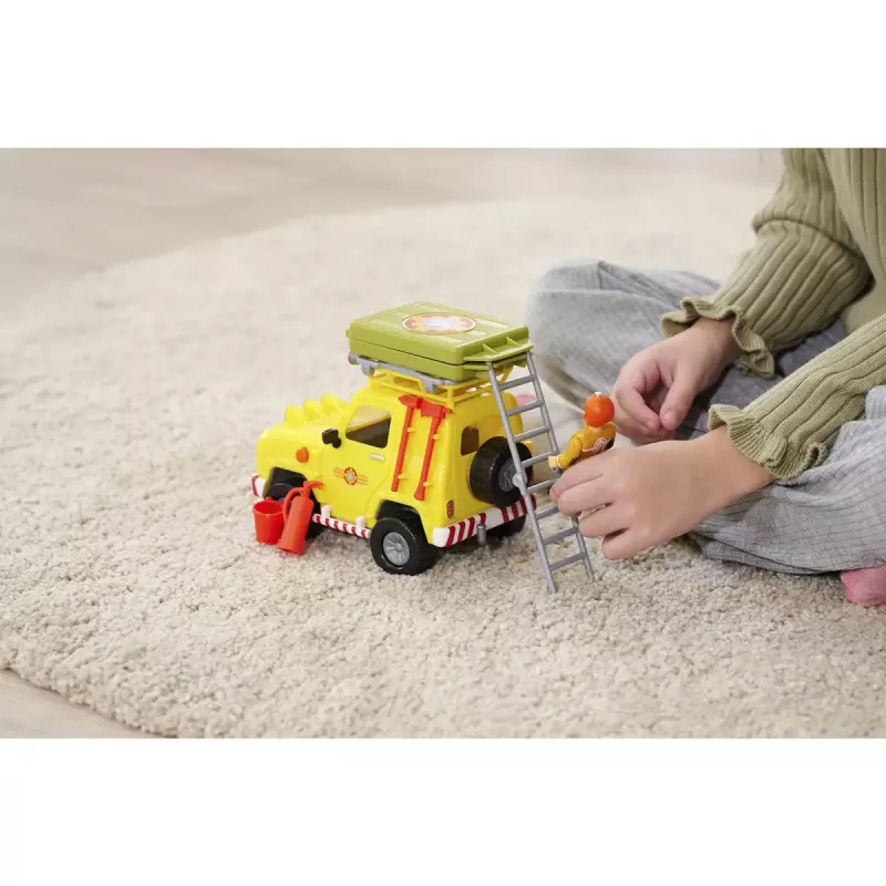 Simba‑Dickie maastikusõiduk Fireman Sam koos katusetelgiga — mudel 109252653, mängukomplekt