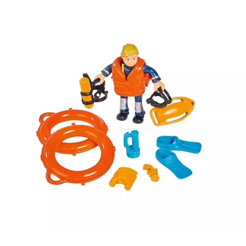 Simba-Dickie Fireman Sam Neptun paat kujukesega — mängusõiduk