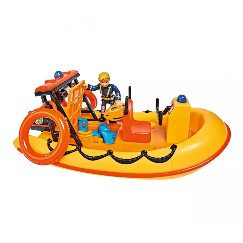 Simba-Dickie Fireman Sam Neptun paat kujukesega — mängusõiduk