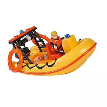 Simba-Dickie Fireman Sam Neptun paat kujukesega — mängusõiduk