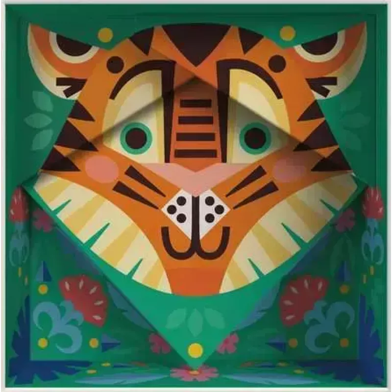 Meisterdamiskomplekt Ravensburger CreArt Do it together – Tiger (ühine maalimistegevus) 25863