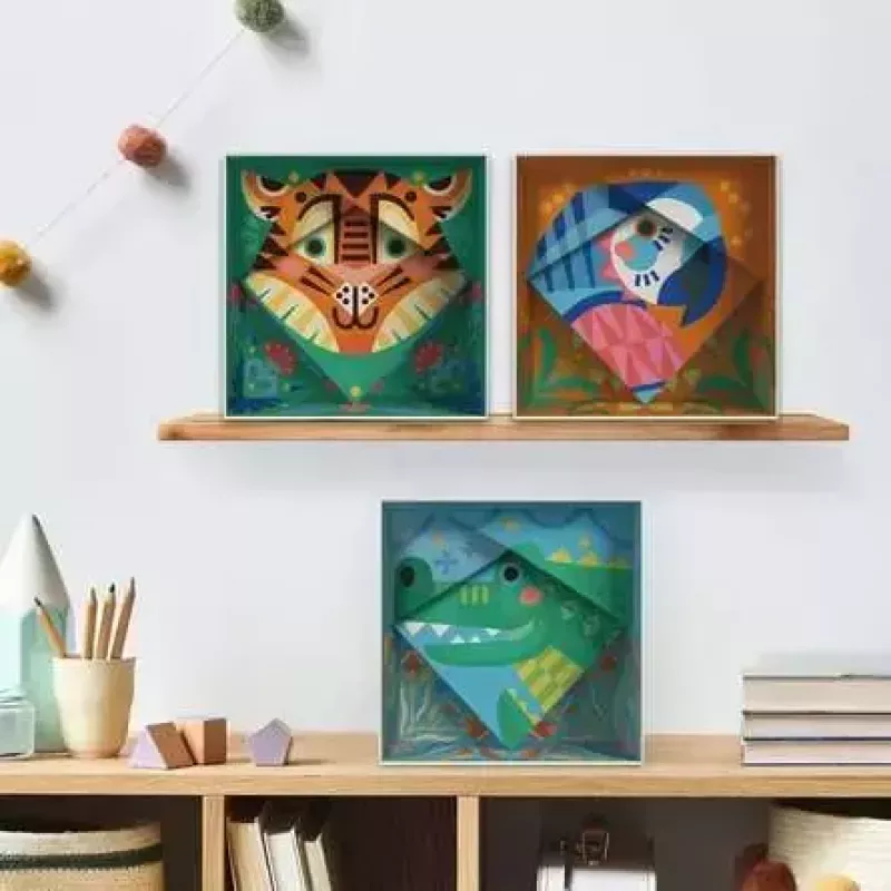 Meisterdamiskomplekt Ravensburger CreArt Do it together – Tiger (ühine maalimistegevus) 25863