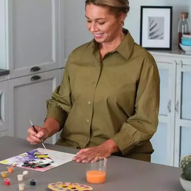 Maalimiskomplekt pusle peal Ravensburger CreArt Premium — Audrey Hepburn (Ravensburger 25526)