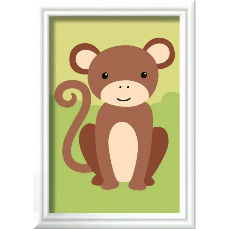 Ravensburger CreArt maalimiskomplekt Little Monkey – laste loominguline värvikomplekt