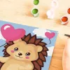 Värvimiskomplekt numbrite järgi Ravensburger CreArt Hearty Hedgehog (mudel 25883) — maalimiskomplekt
