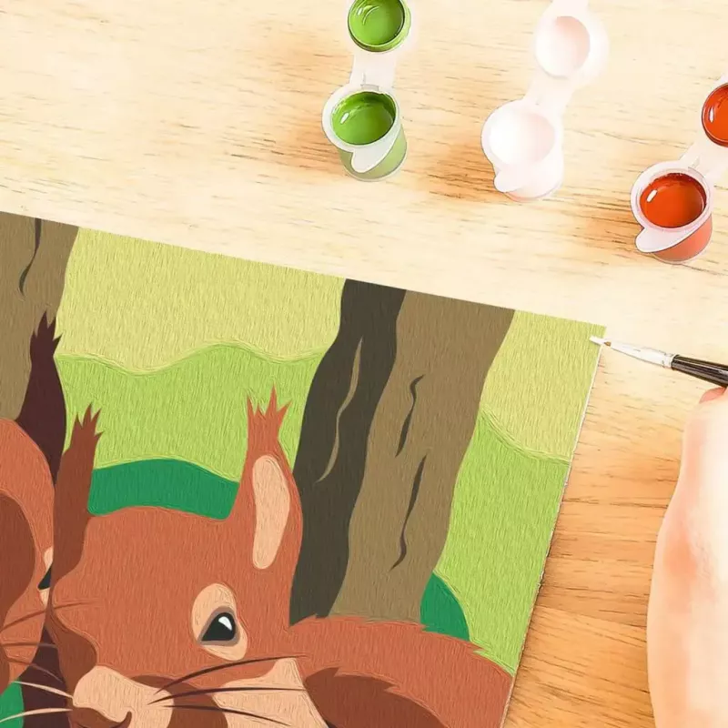 Ravensburger CreArt – Cuddling Squirrels (mudel 25882)