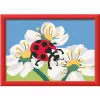 Ravensburger CreArt maalimiskomplekt – lepatriinumotiiv, käsitöö maalimiskomplekt