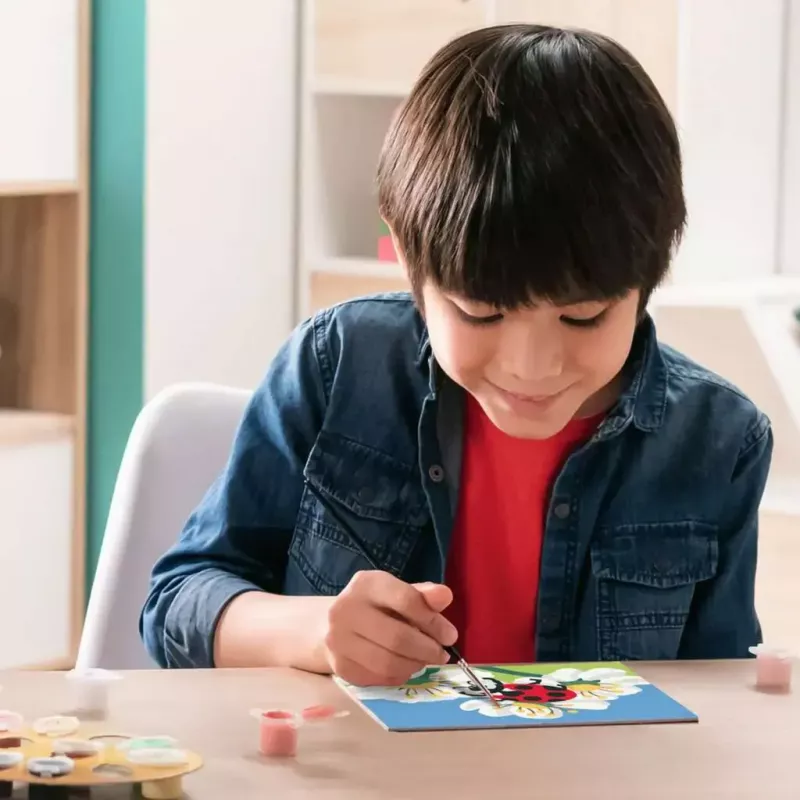 Ravensburger CreArt maalimiskomplekt – lepatriinumotiiv, käsitöö maalimiskomplekt