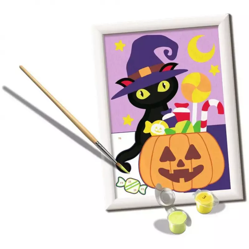 Ravensburger CreArt maalimiskomplekt — “Trick or Treating” (laste temaatiline maalimiskomplekt)