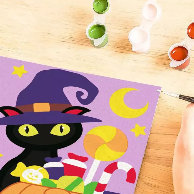Ravensburger CreArt maalimiskomplekt — “Trick or Treating” (laste temaatiline maalimiskomplekt)