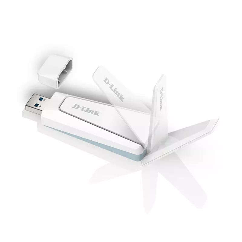 D-Link Wi-Fi 6 AX1800 USB 3.0 Dongel, juhtmevaba, USB, WLAN, 1800 Mbit/s