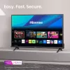 Hisense 32E4QT 81,3 cm (32-tolline) HD nuti-TV Wi-Fi must