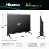 Hisense 32E4QT 81,3 cm (32-tolline) HD nuti-TV Wi-Fi must