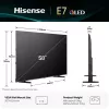 Hisense 58E77Q 147,3 cm (58 tolli) 4K Ultra HD nutiteler Wi-Fi must
