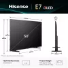 Hisense 50E77Q 127 cm (50 inch) 4K Ultra HD Smart TV Wi-Fi Must