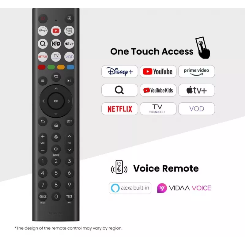 Hisense 85E77Q PRO 2.16 m (85 tolli) 4K Ultra HD nutiteler Wi-Fi must