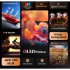 Hisense 85E77Q 2,16 m (85 tolli) 4K Ultra HD nutiteleviisor Wi-Fi Must