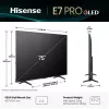 Hisense 75E77Q PRO 190.5 cm (75 tolli) 4K Ultra HD nutiteler Wi-Fi must