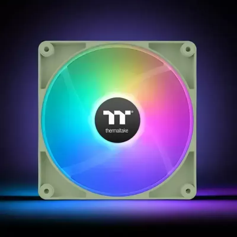 Arvutikorpuse ventilaator THERMALTAKE Matcha roheline CT120 120mm, 500–2000 p/min, 1.87 mmH2O, hall, 2 tk