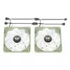 Arvutikorpuse ventilaator THERMALTAKE Matcha roheline CT120 120mm, 500–2000 p/min, 1.87 mmH2O, hall, 2 tk